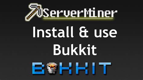 How to install and use CraftBukkit on your server .